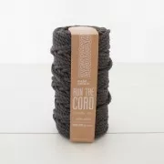 Cordon pour macramé - Kesi Art - 6 mm Charbonneux (n°01) x 30 m