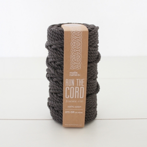 Cordon pour macramé - Kesi Art - 6 mm Charbonneux (n°01) x 30 m