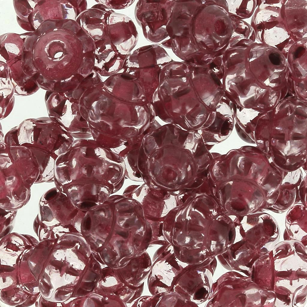 1000 Perles Cylindriques En Verre Tchèque – 6-7 Mm, Couleur Bleue, Pour Création De Bijoux Et Décoration