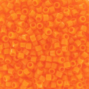 Miyuki Delica 11/0 DB1133 - Opaque Mandarin x100g