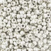 Rocaille Miyuki 11/0 1051 - Galvanized Silver paquet de 100g