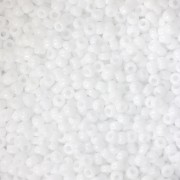 Rocaille Miyuki 11/0 402 - White paquet de 100g