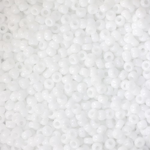 Rocaille Miyuki 11/0 402 - White paquet de 100g