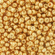Rocaille Miyuki 15/0 1053 - Galvanized Yellow Gold paquet de 100g|raw }}