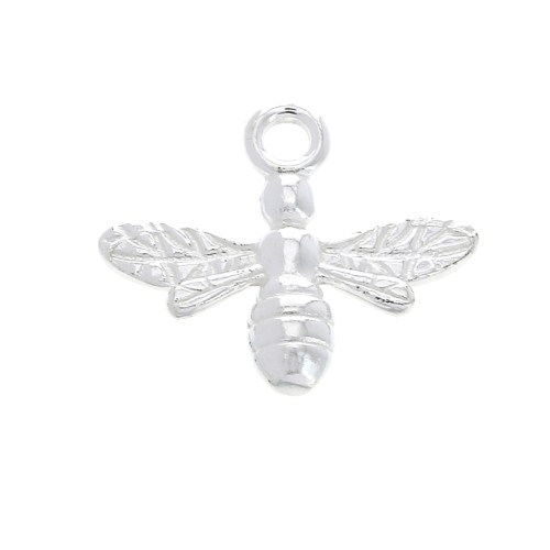 Pendentif Abeille 13 mm en Argent 925 x1