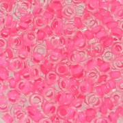 Rocaille Toho Demi Round 8/0 TO8RDR0971 - Crystal Mat Neon Pink Lined x5g|raw }}