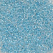 Rocaille Toho Demi Round 8/0 TO8RDR0781 - Crystal AB Aqua Op Lined x5g|raw }}