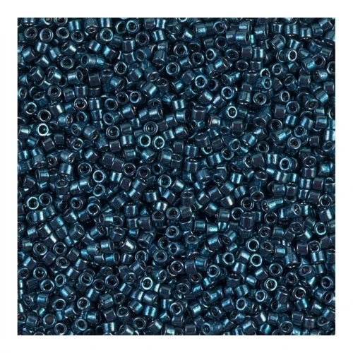 Miyuki Delica 11/0 DB0459 - Galvanized Midnight Aqua x8g