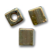 Cubes Miyuki 4 mm SB4-3456 - Olivine Bronze x10g|raw }}