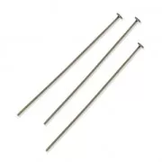 Clous tête plate 70x0.8 mm souple bronze x10