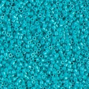 Miyuki Delica 11/0 DB0658 - Dyed Opaque Turquoise Green x100g