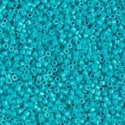 Miyuki Delica 11/0 DB0658 - Dyed Opaque Turquoise Green x100g