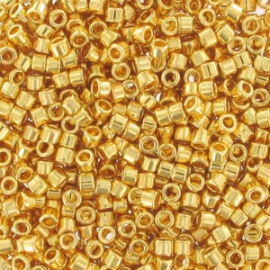 Miyuki Delica 11/0 DB0031 - 24kt Gold Plated x50g