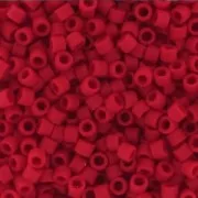 Miyuki Delica 11/0 DB0753 - Mat Opaque Red paquet de 100g