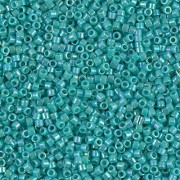 Miyuki Delica 11/0 DB0166 - Opaque Turquoise Green AB x100g