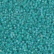 Miyuki Delica 11/0 DB0166 - Opaque Turquoise Green AB x100g