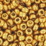 Rocaille Miyuki Duracoat 11/0 4202 - Galvanized gold x100g