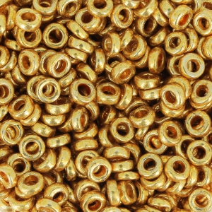 Spacer Miyuki 3 mm SPR3-4202- Duracoat Galvanized Gold x10g
