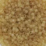 Miyuki Delica 11/0 DB0771 - Dyed Semi Mat Transparent Saffron x8g