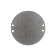 Intercalaire rond 4 trous 20 mm Argenté vieilli x1|raw }}