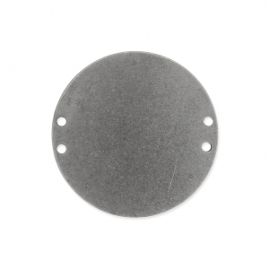 Intercalaire rond 4 trous 20 mm Argenté vieilli x1