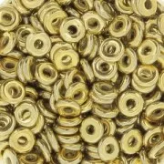 O Bead 4 mm Full Dorado x5g