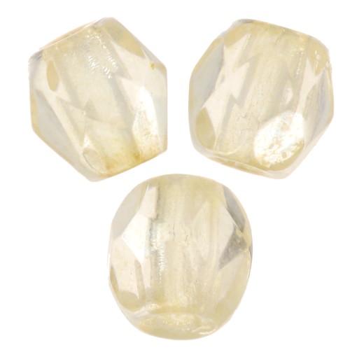 Facettes 3 mm Crystal Yellow Luster x50