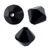 Toupies en cristal PureCrystal 5328 6 mm Jet x20