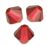 Toupies en cristal PureCrystal 5328 3 mm Scarlet x50|raw }}