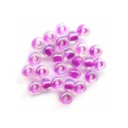 Rocaille Miyuki 15/0 264 - Raspberry Lined Crystal AB x8g