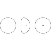 Cabochon Nacré PureCrystal 5817 8 mm Velvet Brown Pearl x1