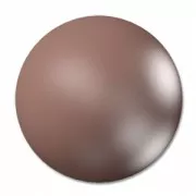 Cabochon Nacré PureCrystal 5817 6 mm Velvet Brown Pearl x1