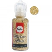 Colle pailletée métallique pour loisirs créatifs - Or x20 ml|raw }}