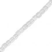 Cubes en verre 2.5 mm Crystal x40 cm
