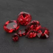 Cabochon PureCrystal 4470 10 mm Scarlet x1