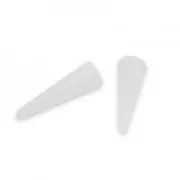 Embouts de rechange en nylon pour pince ronde - Blanc x2