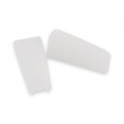 Embouts de rechange en nylon pour pince plate - Blanc x2