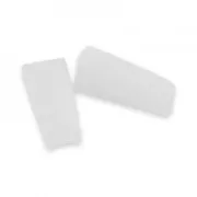 Embouts de rechange en nylon pour pince plate - Blanc x2