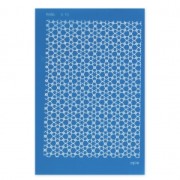 Silk Screen Moiko pour Pâte polymère 74x105 mm - Motif Etoile 6.18|raw }}