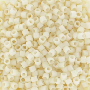 Miyuki Delica 11/0 DB0352 - Mat Opaque Cream x100g