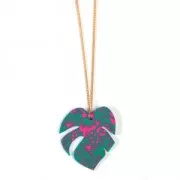 Silk Screen Graine Créative pour Pâte polymère 114x153mm - Motif Tropical