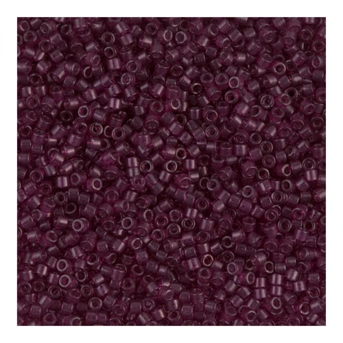 Miyuki Delica 11/0 DB1312 - Dyed Transparent Wine x8g