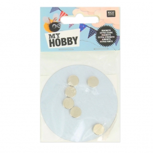 12 Aimants extra-forts - 10mm - My Hobby