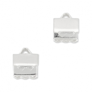 Embouts à serrer 5 mm en Argent 925 x5