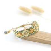 Miyuki Delica 10/0 DBM2264 - Opaque Turquoise Blue Picasso x8g