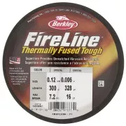 Fil Fireline - Tresse fusionnée 0.12 mm (16LB) Crystal x300 m