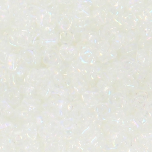 Spacer Triangle Miyuki 2.8x1.3 mm SPTR28-0250 - Crystal AB x10g