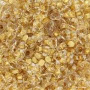 Spacer Triangle Miyuki 2.8x1.3 mm SPTR28-0195 - 24kt Gold Lined Crystal x5g