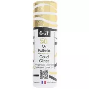 Vernis de protection en spray Odif n°50 finition pailletée or x125 ml