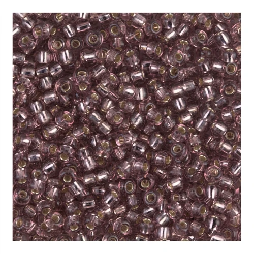 Rocaille Miyuki 8/0 12 - Smoky Amethyst Silver Lined x8g